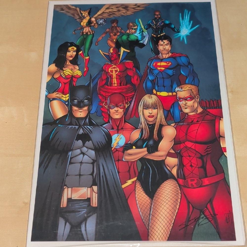 DC Comics Superhero Poster